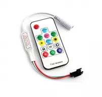 DIY mini little led pixel strip light controller for WS2811 SK6812 WS2812B 6803 1903, with remote controller DIY mini little led pixel strip light controller for WS2811 SK6812 WS2812B 6803 1903, with remote controller