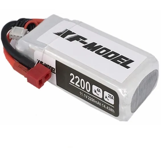 2200mAh 11.1V 25C lipo battery XF Model 2200mAh 11.1V 25C lipo battery XF Model