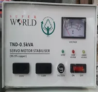 0.5kVA Servo Motor Stabiliser 0.5kVA Servo Motor Stabiliser