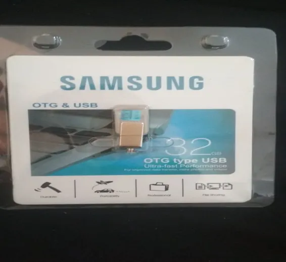 Samsung USB 32GB Pen Drive With OTG Supported Samsung USB 32GB Pen Drive With OTG Supported