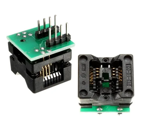 SOP8 150 mill Socket Adapter For Smd IC’S In Pakistan SOP8 150 mill Socket Adapter For Smd IC’S In Pakistan