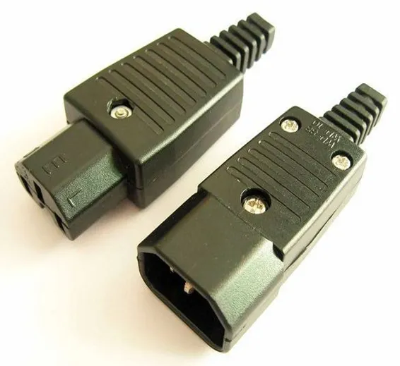 WD-10 IEC320 C14 wiring plug,IEC C14 power plug,IEC C13 C14 power plug/connector