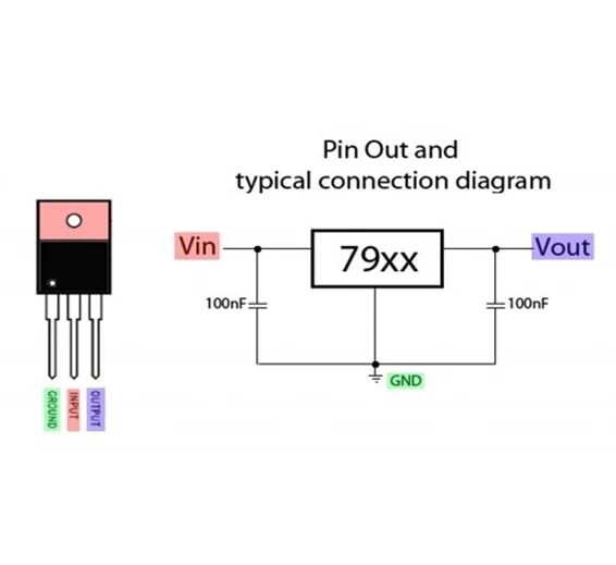 LM7909 negative voltage regulator LM7909 negative voltage regulator