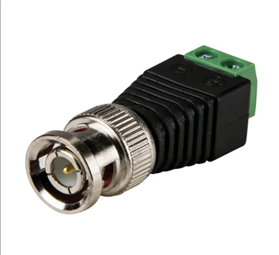 BNC Connector Two-wire BNC-free Solder Video Cable Adapter Network Video BNC Male Green End BNC Connector Two-wire BNC-free Solder Video Cable Adapter Network Video BNC Male Green End