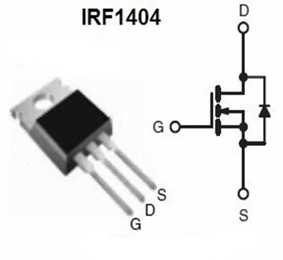 MOSFET IRF1404 MOSFET IRF1404