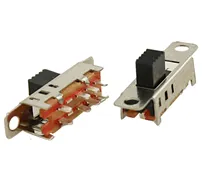 3 Pole 3 Position Slide Switch 8 Pin Lever Switch Handle High Miniature 3 Pole 3 Position Slide Switch 8 Pin Lever Switch Handle High Miniature