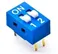 2 way Dip Switch Binary On Off 2 conductor switch