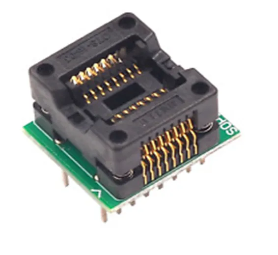 SOP16 To DIP16 Narrow 150mil IC Test And Burn-In Socket SOP16 To DIP16 Narrow 150mil IC Test And Burn-In Socket