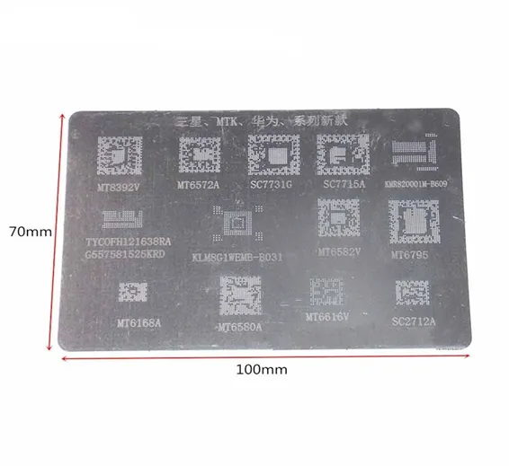 IC Chip BGA Reballing Stencil Kits Set Solder Samsung MTK Huawei MT8392V in Pakistan IC Chip BGA Reballing Stencil Kits Set Solder Samsung MTK Huawei MT8392V in Pakistan