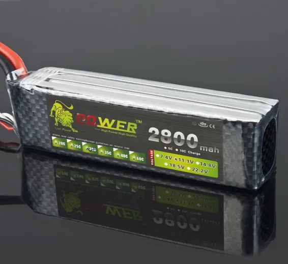Lion Power 3s Lipo Battery 11.1 V 2800 Mah 35C MAX 50C Lion Power 3s Lipo Battery 11.1 V 2800 Mah 35C MAX 50C