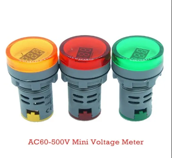 Mini LED Digital Display Voltage Meter Indicator Signal Lamp Tester Measurement In Pakistan