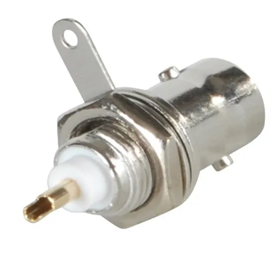 BNC Chassis Mount Female Connector with Ground Tab OPEK AT-7031 BNC Chassis Mount Female Connector with Ground Tab OPEK AT-7031