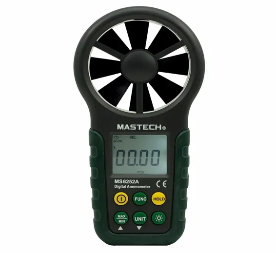 Docooler Mastech MS6252A Portable Digital Anemometer Handheld LCD Electronic Wind Speed Air Volume Measuring Meter Backlight Docooler Mastech MS6252A Portable Digital Anemometer Handheld LCD Electronic Wind Speed Air Volume Measuring Meter Backlight