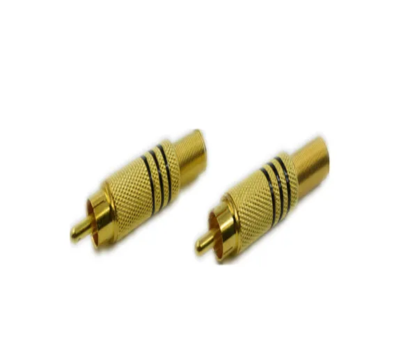 BNC adapter AV free BNC welding AV head camera audio pickup sound gold plated audio connector