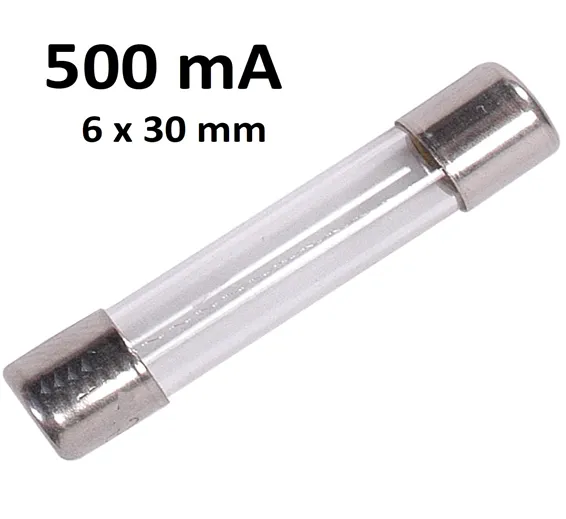 500 mAMP 6x30mm 500VAC glass fuse In Pakistan