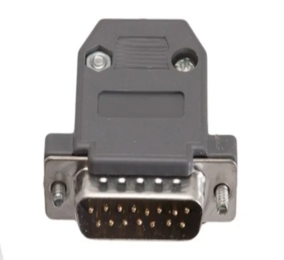 DB15 RIGHT ANGLE MALE CONNECTOR