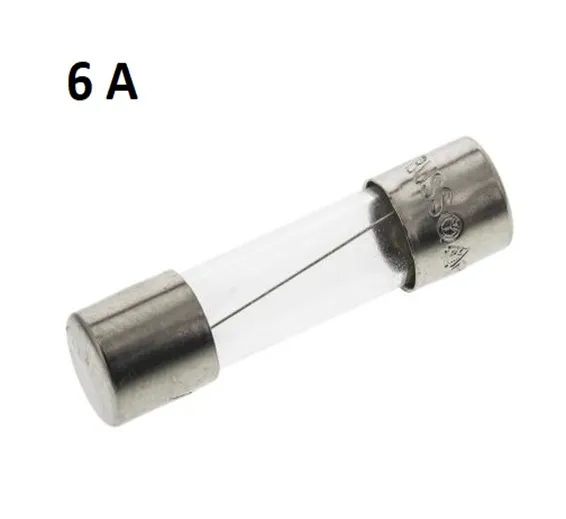 5x20mm 6 AMP 250VAC glass fuse In Pakistan