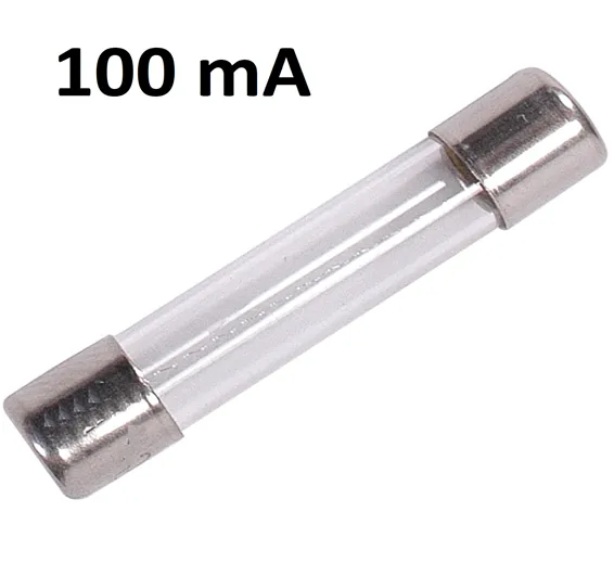 100 mAMP 5x20mm 250VAC glass fuse In Pakistan