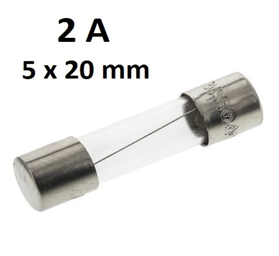 2 AMP 5x20mm 250VAC glass fuse In Pakistan