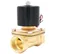 1.5 Inch 220V AC Brass Electric Solenoid Valve For Water Air Gas Fuels