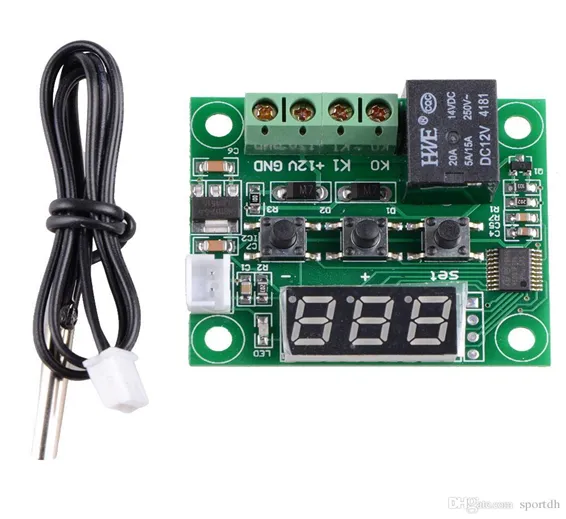 W1209 Temperature Controller Switch With 12V 1A Power Supply in Pakistan