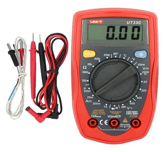 UNI-T UT33C Palm Size Digital Multimeter UNI-T UT33C Palm Size Digital Multimeter