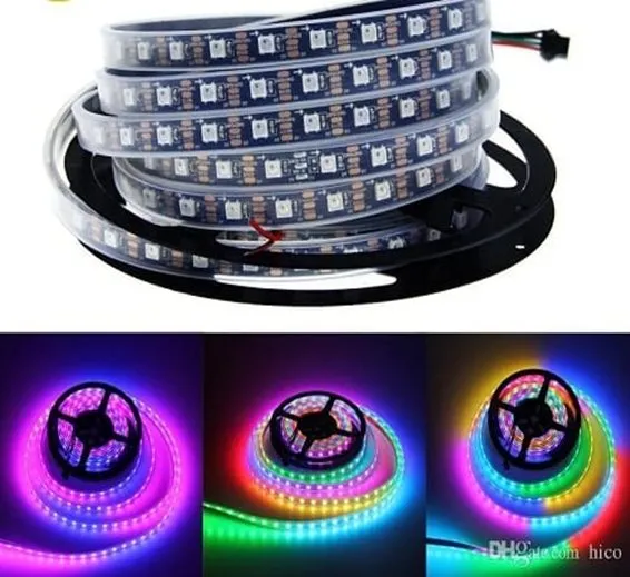 DC 12V WS2812B 1 Meter 60 Strip Addressable LEDs