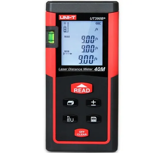 UNI T UT390B 40M Optical Handheld Laser Range Finder Telemeter Distance Meter UNI T UT390B 40M Optical Handheld Laser Range Finder Telemeter Distance Meter