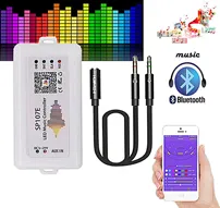 SP107E Bluetooth LED Music Controller for LED Strip Light WS2811 WS2812B WS2801 SK6812, iOS Android Smartphone App Control SP107E Bluetooth LED Music Controller for LED Strip Light WS2811 WS2812B WS2801 SK6812, iOS Android Smartphone App Control