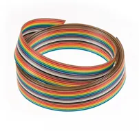 1Feet 13 Wires Rainbow Color Flat Ribbon Cable 1Feet 13 Wires Rainbow Color Flat Ribbon Cable