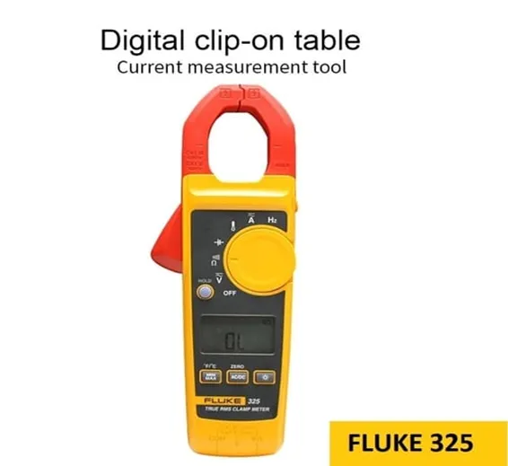 FLUKE 325 True RMS 400A Digital Clamp Meter AC DC Voltage And Current Tester FLUKE 325 True RMS 400A Digital Clamp Meter AC DC Voltage And Current Tester