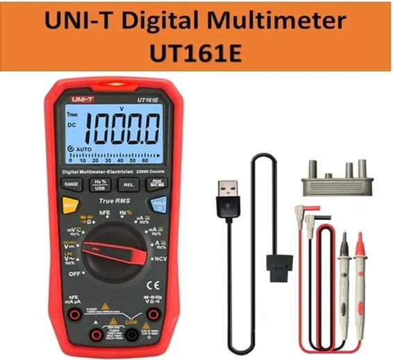UNI T Handheld True RMS Digital Multimeter UT161E