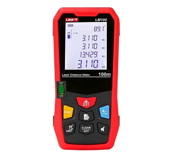 UNI T LM100 Laser Distance Measuring Rular Meter UNI T LM100 Laser Distance Measuring Rular Meter