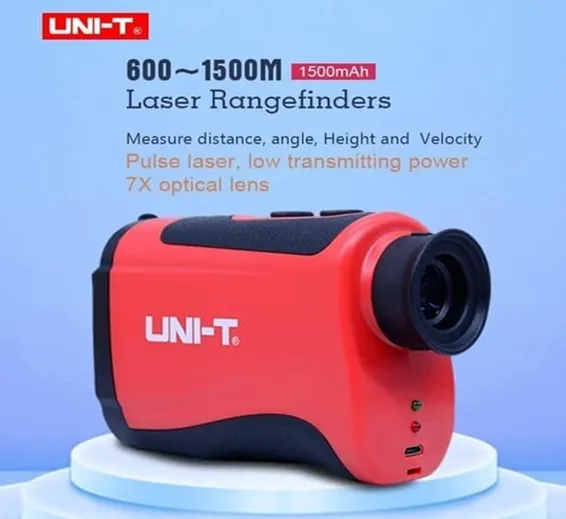 UNI T 1500M Laser Rangefinder Monocular Telescope LR1500 UNI T 1500M Laser Rangefinder Monocular Telescope LR1500