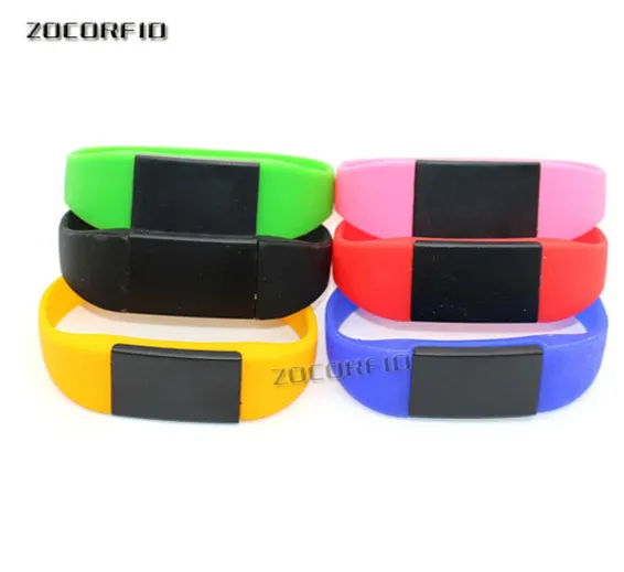 13.56Mhz UID Changeable MF 1K S50 NFC Bracelet RFID Wristband