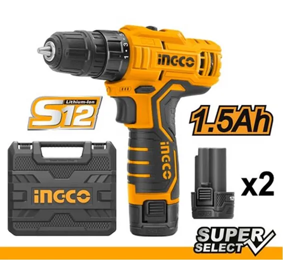 INGCO Lithium-Ion cordless drill CDLI12325