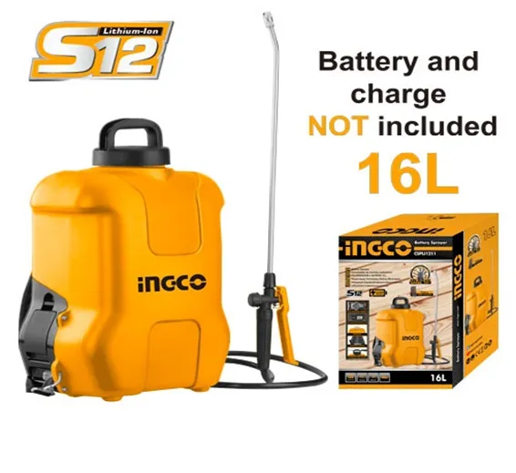 INGCO 12V Lithium Battery Sprayer CSPLI1211 INGCO 12V Lithium Battery Sprayer CSPLI1211