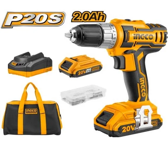 INGCO Lithium-Ion cordless drill CDLI2002 INGCO Lithium-Ion cordless drill CDLI2002