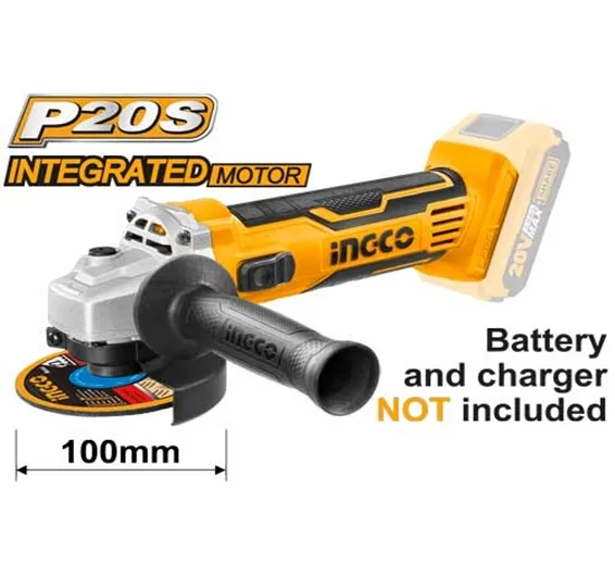INGCO Lithium-Ion angle grinder CAGLI1003 INGCO Lithium-Ion angle grinder CAGLI1003