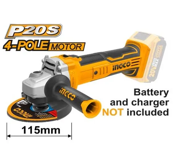 INGCO Lithium-Ion angle grinder CAGLI1151 INGCO Lithium-Ion angle grinder CAGLI1151