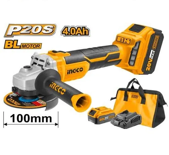 INGCO Lithium-Ion angle grinder CAGLI10022 INGCO Lithium-Ion angle grinder CAGLI10022