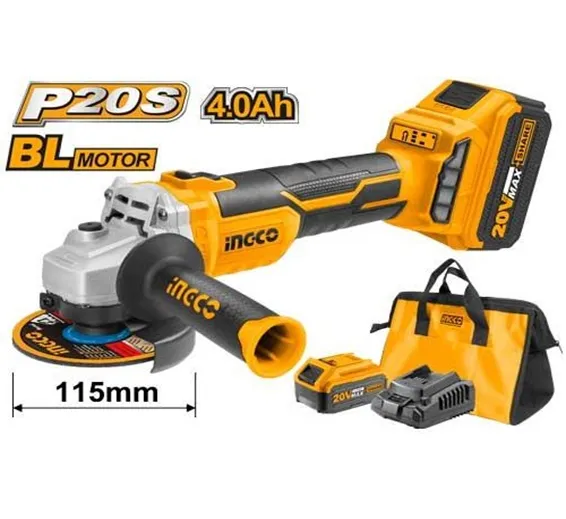 INGCO Lithium-Ion angle grinder CAGLI11522 INGCO Lithium-Ion angle grinder CAGLI11522