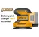 INGCO Lithium-Ion random orbit sander CROSLI2001