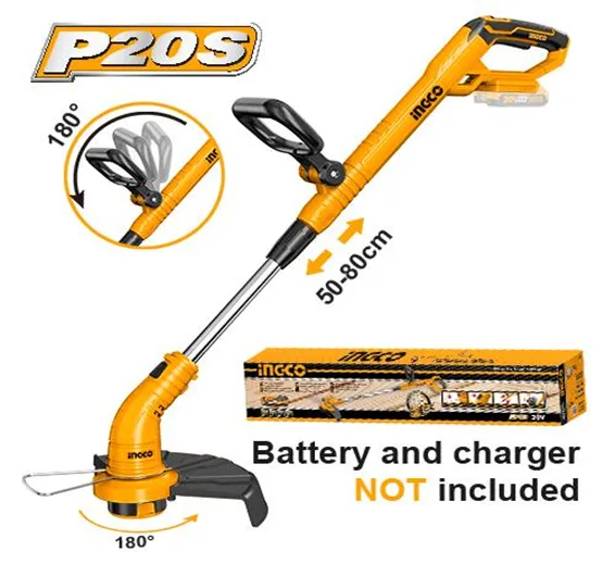 INGCO Lithium-Ion grass trimmer CGTLI20018 INGCO Lithium-Ion grass trimmer CGTLI20018