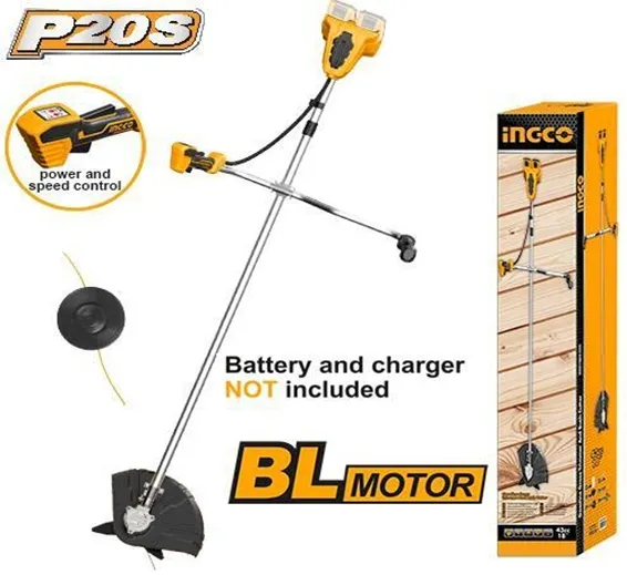 INGCO Lithium String Trimmer And Brush Cutter CSTLI20018 INGCO Lithium String Trimmer And Brush Cutter CSTLI20018