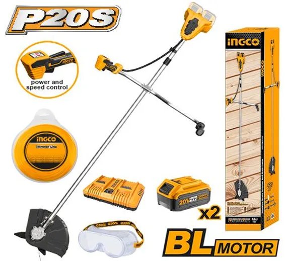INGCO Lithium String Trimmer And Brush Cutter CSTLI202522 INGCO Lithium String Trimmer And Brush Cutter CSTLI202522