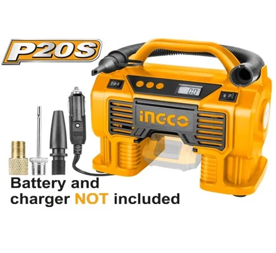 INGCO Lithium-Ion auto air compressor CACLI2002 INGCO Lithium-Ion auto air compressor CACLI2002