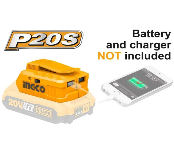 INGCO Lithium‑Ion USB-A Charger CUCLI2001 INGCO Lithium‑Ion USB-A Charger CUCLI2001