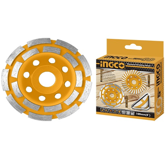 INGCO Diamond Cup Wheels Double Row Segmented CGW021251 INGCO Diamond Cup Wheels Double Row Segmented CGW021251