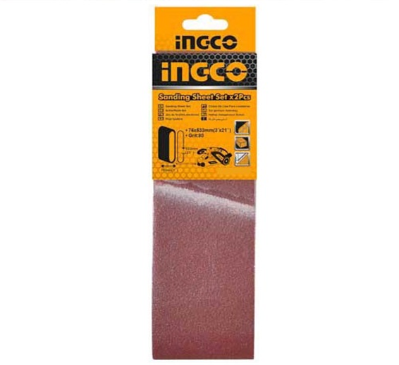 INGCO Sanding Sheet set BSP020801 INGCO Sanding Sheet set BSP020801